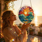 🔥SIDSTE DAGS TILBUD: KUN 149,95 kr.!! ☀️🛍️Suncatcher i akryl, puslespil med 80 brikker