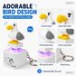 Mine Little Bird – stemmeaktiveret, lysende elektronisk nøglering: Kreativ nøglering i form af en and, der spiller, når man klemmer på den