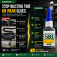 🛠️ Sekundlim – klæber metal, plast og gummi. Hærder på 20 sekunder, vejrbestandig, stødfast. 30 ml. 50 % RABAT! 🔧✨