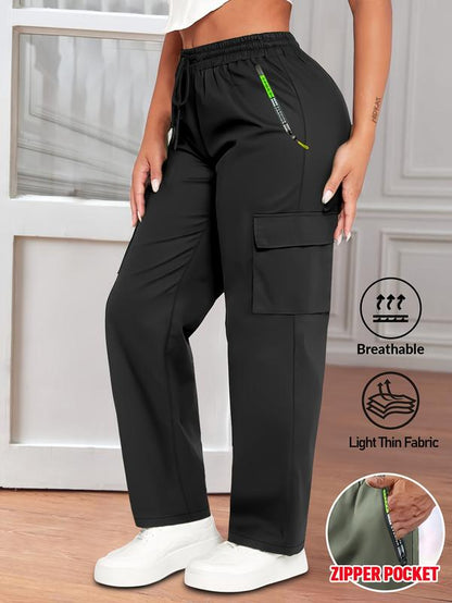 Women's Outdoor Cargo Pants with Multi-Pockets