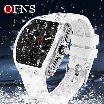 ⌚Sporty digitalt automatisk herreur med lysende visere🎁