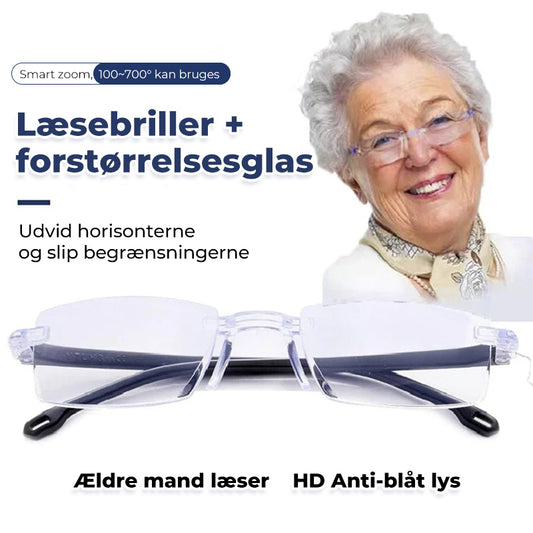 💥BEGRÆNSET UDSALG ⏰️Autozoom læsebriller
