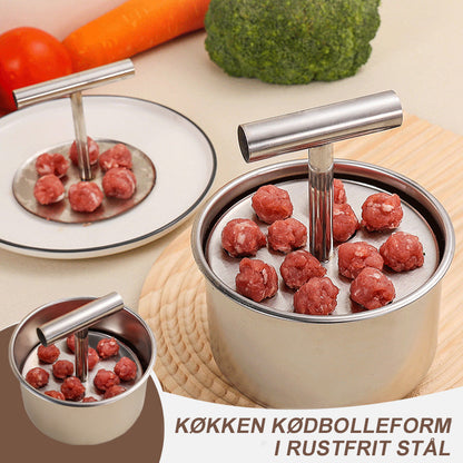 🔥Hot sale🔥Rustfri stålkugleform til køkkenet