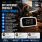 Bærbart Wi-Fi-adgangspunkt, der er kompatibelt med alle netværk