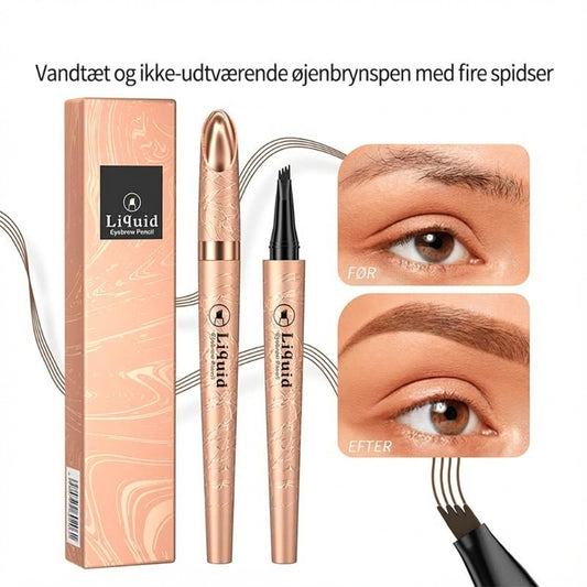 3D vandtæt microblading øjenbrynsstift med 4 gaffelspidser Tatoveringsstift