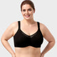 ⏳Sidste dag – specialpris 189,95 kr.💐Elegant, gennemsigtig bh i store størrelser med fuld dækning til kvinder | Uden bøjler og anbefalet af over 50.000 kvinder👙