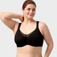⏳Sidste dag – specialpris 189,95 kr.💐Elegant, gennemsigtig bh i store størrelser med fuld dækning til kvinder | Uden bøjler og anbefalet af over 50.000 kvinder👙