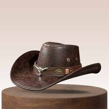 🤠 BEGRÆNSET TILBUD: 50 % RABAT! ☀️ Åndbar cowboyhat med solskærm – bred skygge, nitte-detaljer, letvægts 🌵