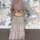 👗 50 % RABAT NU! 🎨 Løs kjole i kunstnerisk stil – afslappet pasform, unikt design og perfekt til afslappede dage 🌸