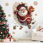 🎁Juleudsalg – 50 % RABAT!!🔥🎅Kreativt juleklistermærke til væggen