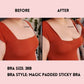 🔥Køb 1, få 1 gratis – pris: Kun 99,95 kr.!!🔥💥Magic Padded Sticky Bra – fremhæv din barm på få sekunder✨