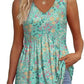 💖SIDSTE DAGS UDSALG 50 % RABAT✨Elegante, ærmeløse babydoll-tanktoppe med V-udskæring til kvinder