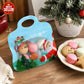 🎅SIDSTE DAGS TILBUD: KUN ￡6,99!!🎁Nem at fylde, nem at lukke🎄 Festlige selvlukkende godteposer – med julemand- og snemand-motiv | Kan lukkes igen, fødevaregodkendt og perfekt til småkager, chokolade og små gaver⛄