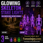 👻50 % rabat til Halloween! 💀De bedste dekorationer til en uhyggelig spøgelsesstemning!🎃💡 Solcelledrevne skelet-stakelys – lyser i mørket, solcelledrevne, nemme at sætte op. Perfekte til en uhyggelig have, veranda og gangsti! 👻🪦✅