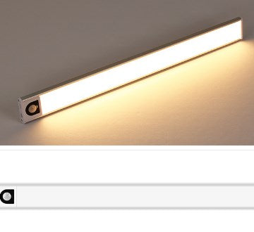 LED-skabslamp med bevægelsessensor