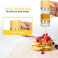 🍯9 oz. drypfri honning- og sirupdispenser i glas – ingen rod, nem at hælde fra og perfekt til køkkenet og morgenmaden ✨ 🍽️