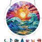 🔥SIDSTE DAGS TILBUD: KUN 149,95 kr.!! ☀️🛍️Suncatcher i akryl, puslespil med 80 brikker