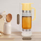 🍯9 oz. drypfri honning- og sirupdispenser i glas – ingen rod, nem at hælde fra og perfekt til køkkenet og morgenmaden ✨ 🍽️