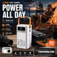 ⏳️50 % rabat i en begrænset periode! ⛺Bærbar powerbank til udendørs brug med hurtigopladning og LED-lys🔋