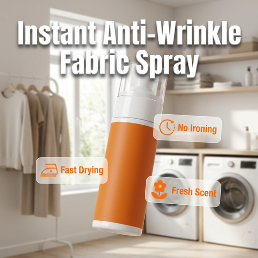 ⏳TILBUD 109,95 kr.!!🔥Anti-rynke-spray til tøj med øjeblikkelig virkning