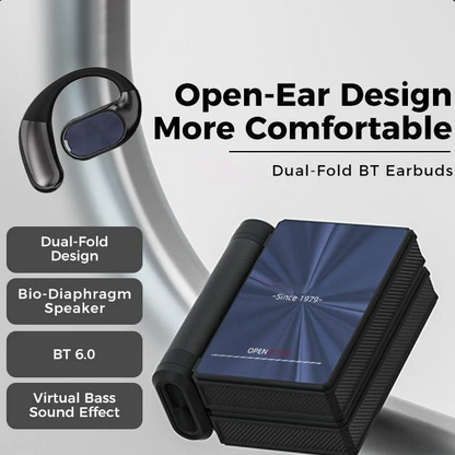 🎧 50 % RABAT I BEGRÆNSET PERIODE! 💥 Trådløse Bluetooth 6.0-øretelefoner med støjreduktion – 145 timers batteritid, IPX5-vandtæt, til sport ✨