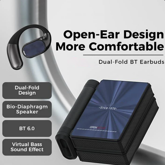 🎧 50 % RABAT I BEGRÆNSET PERIODE! 💥 Trådløse Bluetooth 6.0-øretelefoner med støjreduktion – 145 timers batteritid, IPX5-vandtæt, til sport ✨