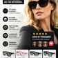 🕶️👓 50 % RABAT! OBS til alle, der bærer briller: Disse oversized solbriller kan nemt trækkes direkte over dine egne briller og får dig til at ligne en filmstjerne – ingen dyre påsætningsbriller, intet besvær med linser!