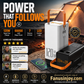 ⏳️50 % rabat i en begrænset periode! ⛺Bærbar powerbank til udendørs brug med hurtigopladning og LED-lys🔋