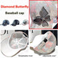 💐50 % RABAT! Diamant-sommerfugl-netkasket – åndbar og let 🦋💨【Begrænset tilbud】