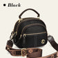 Klassisk multifunktionel taske med flere rum og justerbar, bred skulderrem – crossbody-taske i PU-læder