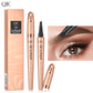 🔥KØB 1, FÅ 1 GRATIS! 🔥3D vandtæt microblading øjenbrynsstift med 4 gaffelspidser Tatoveringsstift