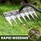 🌿 50 % RABAT NU! 🧤 Ukrudtsriver med 5/6/7/8 tænder i kulstofstål – holdbar, ergonomisk håndtag og effektiv ukrudtsbekæmpelse 🌱