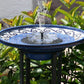 🌻SIDSTE DAGS UDSALG – 50 % RABAT!!🐦️⛲Kompakt solcelledrevet springvandspumpe til fugle – hold liv i din have!
