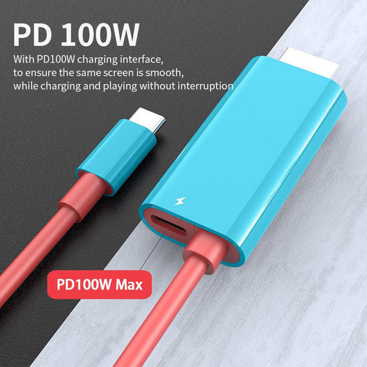 🔥USB-C til HDMI-adapterkabel til Switch