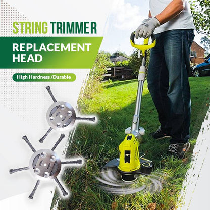 🌿 KØB 1, FÅ 1 GRATIS! 🔧Udskiftningshoved til trådtrimmer, græsklippende hoved af ståltråd🌿