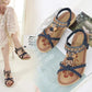 👡 40 % RABAT NU! 💎 Bohemian ortopædiske sandaler – svangstøtte, skridsikker sål og barfodskomfort, der holder hele dagen 🌈