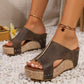 💐50% OFF ! Orthopedic Wedge Sandals – Arch Support & All-Day Comfort 🌸👣