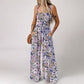 🏝️SIDSTE DAGS UDSALG: KUN 179,95 kr.!!🏖️Casual jumpsuit med print og uden ærmer til kvinder