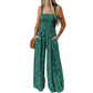 🏝️SIDSTE DAGS UDSALG: KUN 179,95 kr.!!🏖️Casual jumpsuit med print og uden ærmer til kvinder