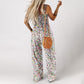 🏝️SIDSTE DAGS UDSALG: KUN 179,95 kr.!!🏖️Casual jumpsuit med print og uden ærmer til kvinder
