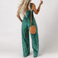 🏝️SIDSTE DAGS UDSALG: KUN 179,95 kr.!!🏖️Casual jumpsuit med print og uden ærmer til kvinder