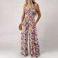 🏝️SIDSTE DAGS UDSALG: KUN 179,95 kr.!!🏖️Casual jumpsuit med print og uden ærmer til kvinder