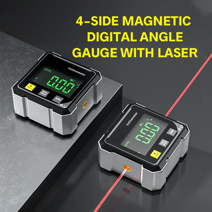 Mål vinkler som en professionel — Magnetisk digital vinkelmåler (50 % rabat)