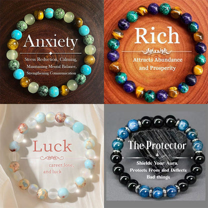 🎉 Udsalg 2026 — Over 22.600 solgt!💎 Armbånd med naturstenperler – Elegant 📿