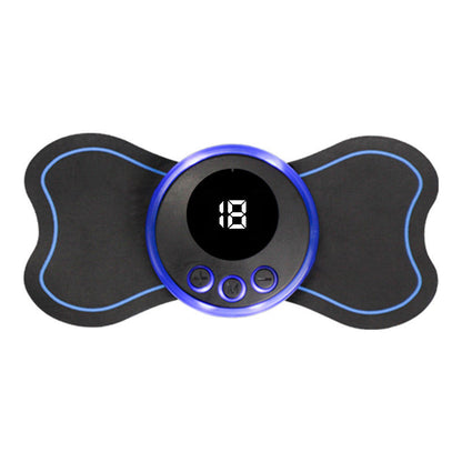 💆‍♂️ 50 % RABAT MED DET SAMME! 🔥 Mini-massageapparat med lavfrekvente impulser – lindrer muskelsmerter og træthed, bærbart design til brug derhjemme eller på kontoret ⚡✨