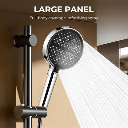 🔥 Ultimativt højtryksregnhoved – 15 cm kraftigt panel og 7 indstillinger for en luksuriøs spa-bruser! 🛁 Black Friday 49 % rabat!