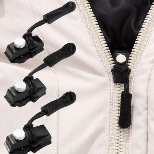 🔥 50 % RABAT! ✨ 10-delt lynlåsreparationssæt – installation uden værktøj, flere farver, hurtig reparation af kufferter og tasker 🔧✨