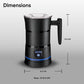 ☕Hot Sale 50% rabat✨ Professionel automatisk skummaskine Elektrisk mælkeskummer