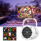 ⏳Begrænset tid – 50 % rabat⏰USB-juleprojektorlampe med 16 motiver🎅✨