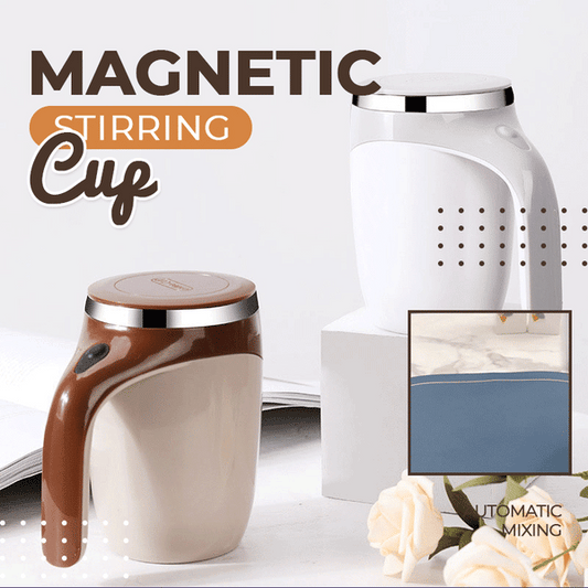 💥Juleudsalg 50 % ☕Genopladelig automatisk magnetisk omrøringskaffekrus☕
